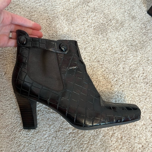 Franco Sarto Women’s‎ Red/Brown Booties Size 7.5 - Picture 6 of 12